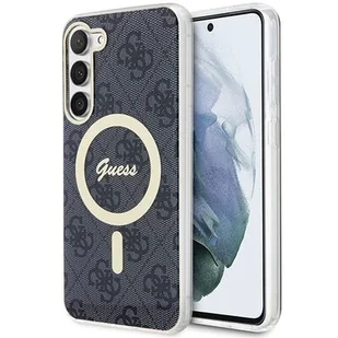 Guess GUHMS23MH4STK S23+ S916 czarny/black hardcase 4G MagSage - Etui i futerały do telefonów - miniaturka - grafika 1