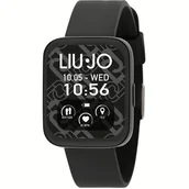 Smartwatch - Liu Jo Voice Slim SWLJ096 Czarny - miniaturka - grafika 1