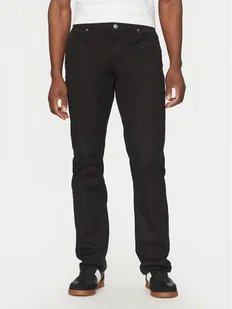 Guess Spodnie materiałowe M5RAS2 WGXW1 Czarny Slim Fit - Spodnie męskie - miniaturka - grafika 1
