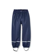 Spodnie i spodenki dla chłopców - Lego Wear Lwpowai dziecięce spodnie przeciwdeszczowe z podszewką, uniseks, 590 Dark Navy, 104 - miniaturka - grafika 1