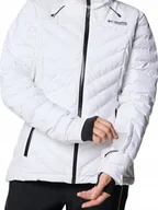 Kurtki męskie - Columbia Bird Mountain III Insulated Jacket 2085641100 białe M - miniaturka - grafika 1