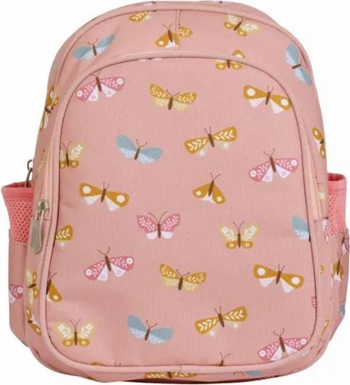 A Little Lovely Company Plecak 16L Schmetterlinge Rosa