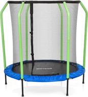 Trampoliny - Trampolina dla dzieci Meteor TRP-55 150 cm niebieski/zielony Uniwersalny - miniaturka - grafika 1