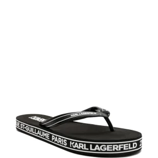 Karl Lagerfeld Japonki KOSTA MNS Maison Border Thong - Klapki i japonki damskie - miniaturka - grafika 1