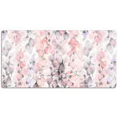 Podkładki na biurko - Ochronna mata na biurko Kwiaty malowane 120x60 cm, Dywanomat - miniaturka - grafika 1