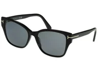 Okulary przeciwsłoneczne - Okulary przeciwsłoneczne Tom Ford FT1108 01D - miniaturka - grafika 1