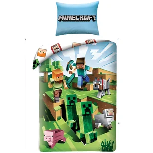 Pościel 140x200 bawełniana Minecraft Creative - Pościel dla dzieci - miniaturka - grafika 1