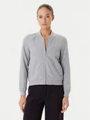 Bluzy damskie - Vero Moda Bluza Kimiko 10331961 Szary Regular Fit - miniaturka - grafika 1