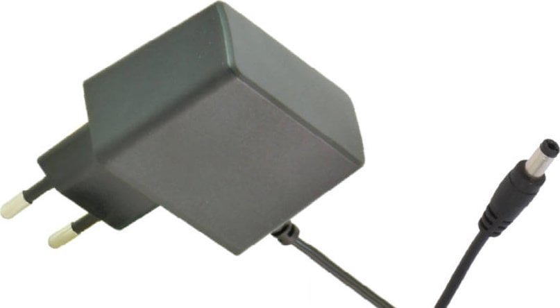 POSC48027A, adapter , gniazdo AC: CEE 7/16, wtyk DC:2.1x5.5mm prosty