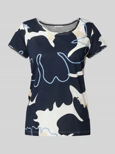 T-shirt o kroju regular fit z czystej bawełny - Koszulki i topy damskie - miniaturka - grafika 1