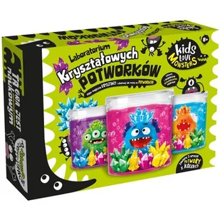 Lisciani Kryształowy Potworek Kids Love Monster 8270 - Zabawki kreatywne - miniaturka - grafika 1