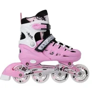 Nils EXTREME NH10905 4w1 ROŻOWE ROZM. S(31-34) ŁYŻWOROLKI Z WYM. PŁOZĄ HOKEJOWĄ EXTREME 16-25-029