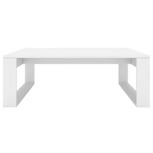 Lumarko Stolik kawowy, biały, 100x100x35 cm, materiał drewnopochodny - Ławy i stoliki kawowe - miniaturka - grafika 6