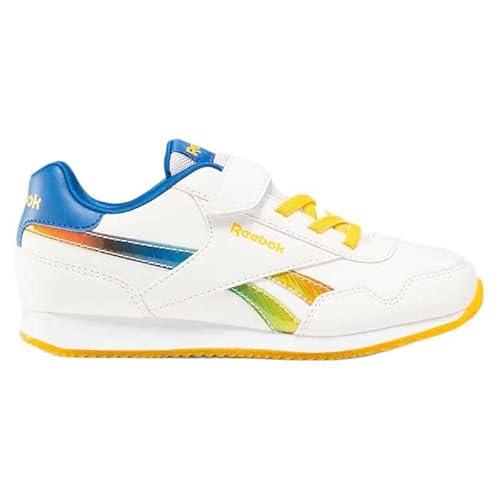 Reebok Royal CL Jog 3.0 1V, Kapcie, White/VECBLU/ALWYEL, 34 EU, Biały Vecblu Alwyel, 34 EU