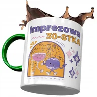 Kubki - Kubek Zielony na Urodziny 30 30ste 30-ste Prezent z Nadrukiem ze Zdjęciem + Opakowanie na prezent (wzór 04) - miniaturka - grafika 1