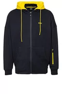 Bluzy męskie - BOSS Athleisure Saggyart bluza męska, niebieski, L - miniaturka - grafika 1