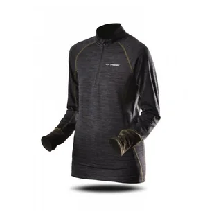 Bluza damska Trimm Clinic Lady Rozmiar: L / Kolor: szary/zielony - Bluzy sportowe damskie - miniaturka - grafika 1