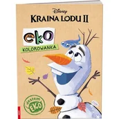 Kolorowanki, wyklejanki - Ameet Kraina lodu. Kolorowanka EKO praca zbiorowa - miniaturka - grafika 1