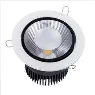 Oprawy, klosze i abażury - Oprawa sufitowa LED Greenie COB 30W 230V biała naturalna Ø160x110 NW - miniaturka - grafika 1