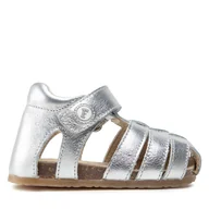 Buty dla dziewczynek - Sandały Naturino Falcotto By Naturino Alby 0011500736.16.0Q04 Srebrny - miniaturka - grafika 1