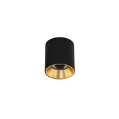 Oprawy, klosze i abażury - Oprawa natynkowa spot LED 10W ALTISMA CLN-6677-75-BL-GD-3K Italux - miniaturka - grafika 1