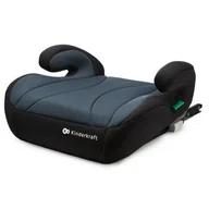 Foteliki samochodowe - Kinderkraft i-Boost fotelik, podkładka samochodowa ISOFIX dla dzieci od 15-36 kg Czarny - miniaturka - grafika 1