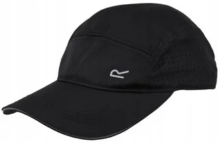 Sportowa czapka z daszkiem Regatta RUC099 800 czarny S/M - Czapki i chusty sportowe męskie - miniaturka - grafika 1