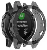 Akcesoria do pulsometrów i zegarków sportowych - SILIKONOWE ETUI DO GARMIN FENIX 5 - miniaturka - grafika 1