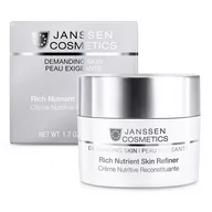 Kremy do twarzy - Janssen Cosmetics Cosmetics Rich Nutrient Skin Refiner SPF 15 Krem rewitalizujący 50 ml - miniaturka - grafika 1