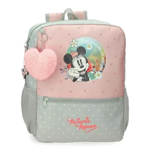 Joumma Disney Minnie Wild Nature Plecak Adaptacyjny Zielony 25x32x12 cms 9,9L Poliester, Zielony, Adaptacyjny plecak - Plecaki - miniaturka - grafika 1