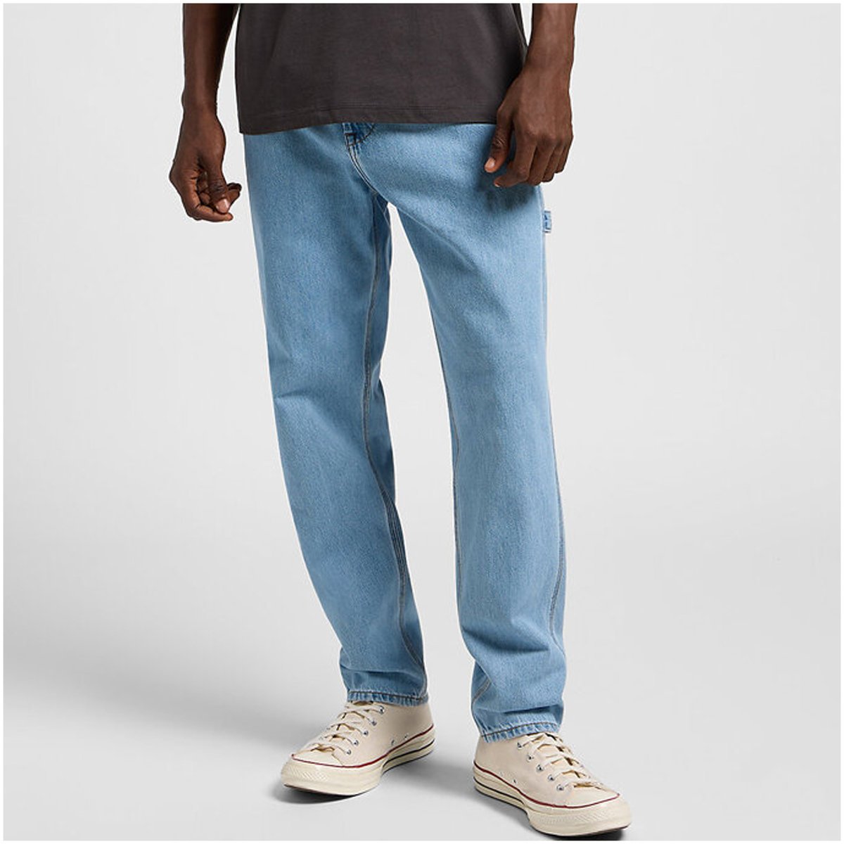 Męskie spodnie jeansowe luźne Lee CARPENTER W30 L32