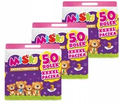 Papier toaletowy - Papier toaletowy 50R MIŚKI 3W - 150 Rolek - miniaturka - grafika 1