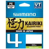 Żyłki wędkarskie - Plecionka SHIMANO Kairiki 4 0.215 mm /300 m Zielony - miniaturka - grafika 1