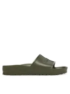 Klapki i japonki męskie - Birkenstock Klapki Barbados Eva 1028566 Khaki - miniaturka - grafika 1