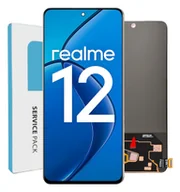 Części serwisowe do telefonów - ORYGINAŁ WYŚWIETLACZ EKRAN LCD DO REALME 12 4G - miniaturka - grafika 1