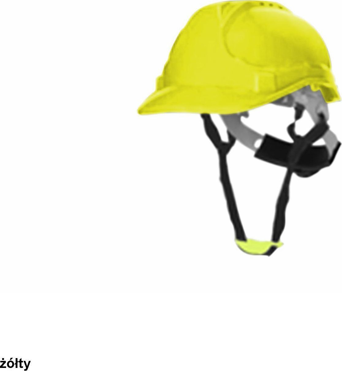 R.E.I.S. HELMET GUNNAR ABS - Kask ochronny GUNNAR ABS c. yellow ST03-YY102