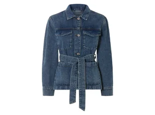 esmara® Kurtka jeansowa damska z bawełny (Niebieski, 46) - Kurtki damskie esmara® Kurtka jeansowa damska z bawełny (Niebieski, 46) - Kurtki damskie - miniaturka - grafika 1