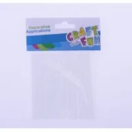 Zabawki kreatywne - Craft with Fun Wkład do pistoletu na gorąco bezbarwny 12 szt. - miniaturka - grafika 1