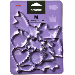 Practic Foremki/wykrawacze średnie 10 szt. - Formy do ciast - miniaturka - grafika 1