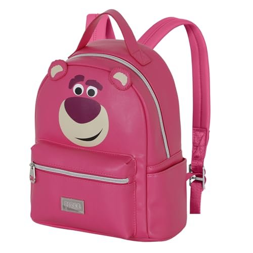 Disney Toy Story Lotso Huggin Bear-Heady plecak, różowy, 24,5 x 29 cm, pojemność 8 l, Różowa historia zabawek, Jeden rozmiar, Plecak Heady
