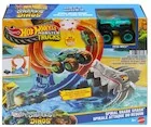 Hot Wheels - Monster Trucks - Pętla rekina - Samochody i pojazdy dla dzieci - miniaturka - grafika 1