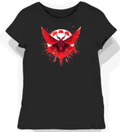 Koszulki i topy damskie - Koszulka damska czarna z motywem czerwonych skrzydeł Mothra XL - miniaturka - grafika 1