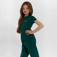 Moda i Uroda OUTLET - T-shirt dziewczęcy, zielony, Tup Tup - miniaturka - grafika 1