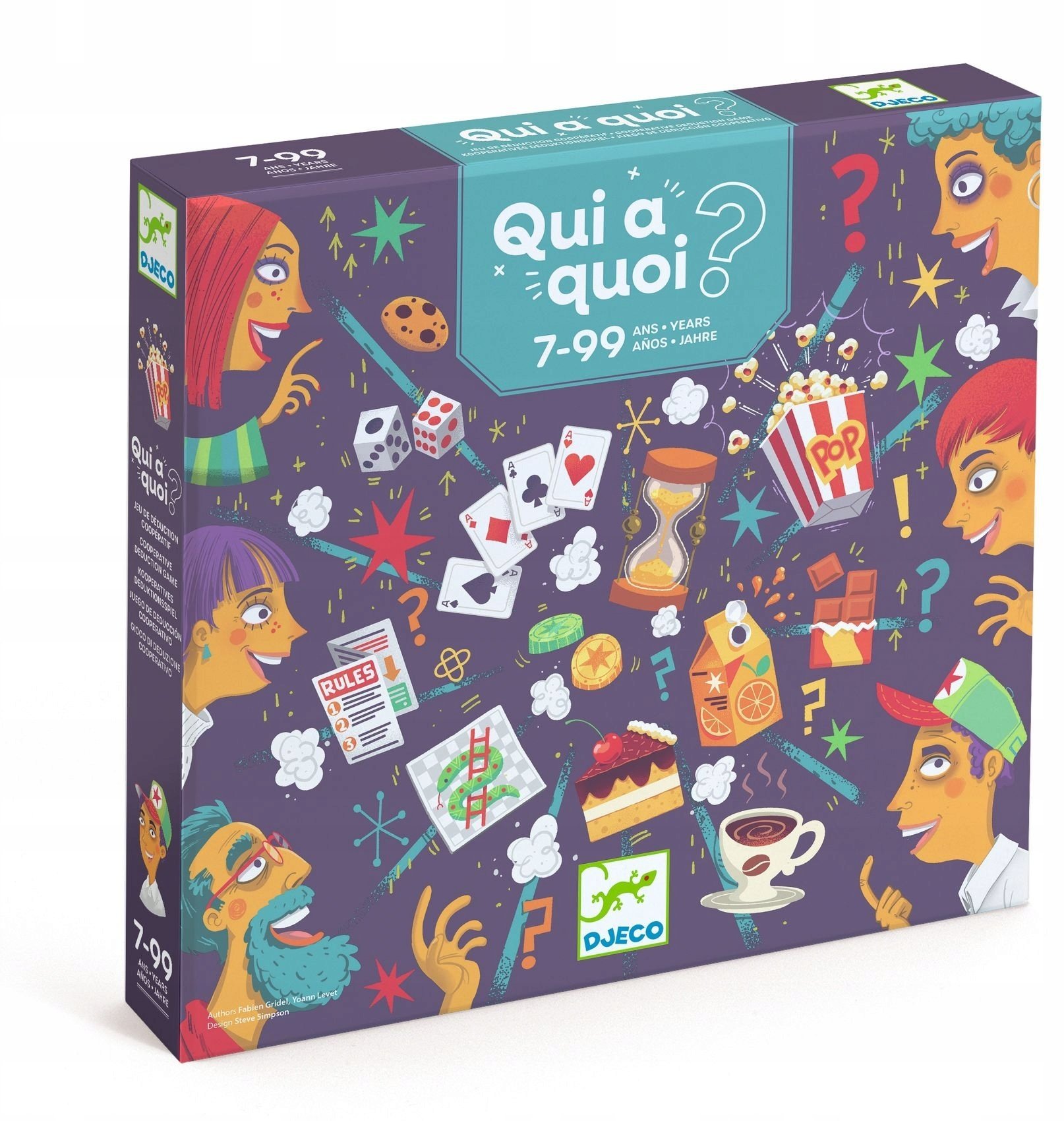 Djeco Gra - Kto z kim?