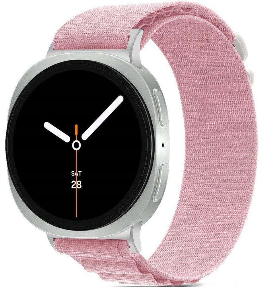 Tech-Protect watch strap Nylon Pro Samsung Galaxy Watch8/8 Classic 40/44/46mm, pink