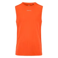 Koszulki męskie - Męska koszulka bez rękawów CRAFT ADV ESSENCE SL TEE 2 M 1914794-573000 – Pomarańczowy - miniaturka - grafika 1