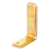 Inne mocowania - Kątownik podporowy ocynk 80 x 120 x 40 - miniaturka - grafika 1