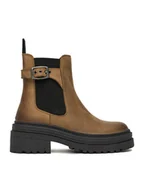 Botki damskie - G-Star Raw Sztyblety CEO-WI34-ALASKA-02 Brązowy - miniaturka - grafika 1