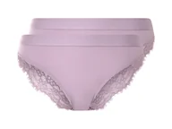 Majtki damskie - esmara® Majtki figi damskie, 2 pary (Jasnofioletowy, M(40/42)) - miniaturka - grafika 1