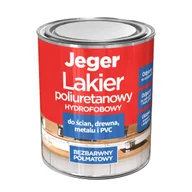 Pozostałe akcesoria malarskie - Lakier poliuretanowy hydrofobowy bezbarwny półmat 0.5 l Jeger - miniaturka - grafika 1